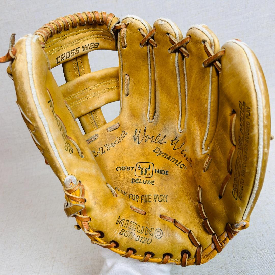 【希少当時物】70年代 ワールドウィン 青カップ 軟式グローブ 2種セット