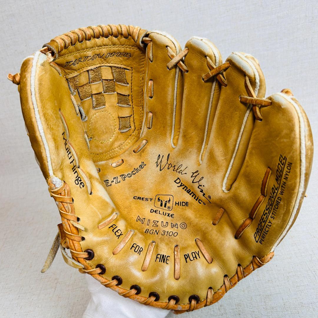 【希少当時物】70年代 ワールドウィン 青カップ 軟式グローブ 2種セット