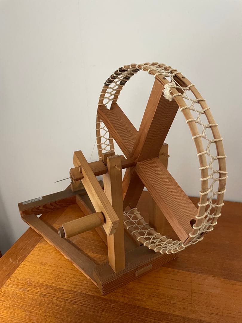 稲垣機料 管巻機 機織り道具