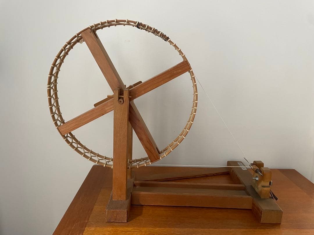 稲垣機料 管巻機 機織り道具