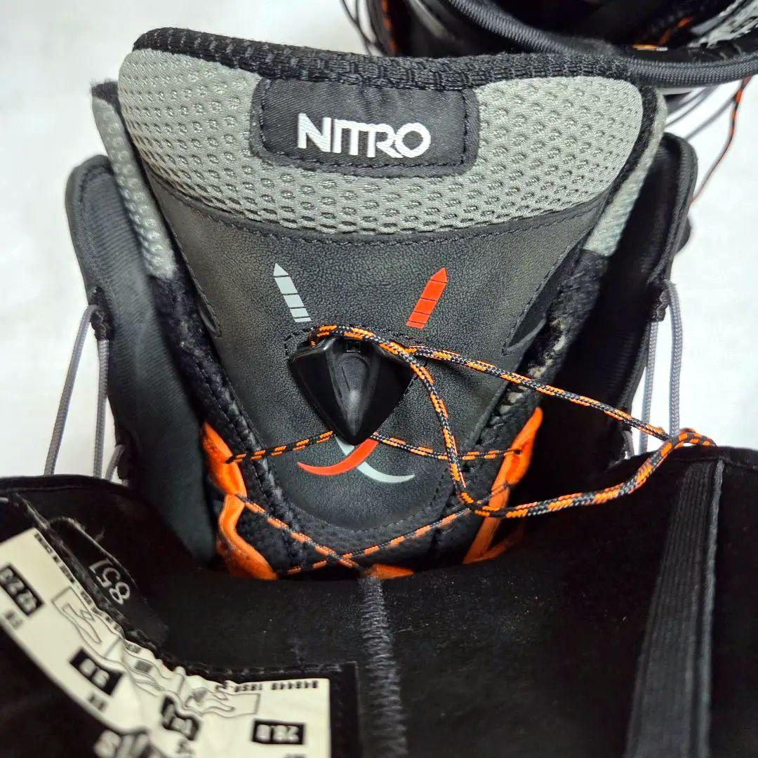 NITRO VENTURE TLS スノーボード ブーツ ブラック 黒 28cm