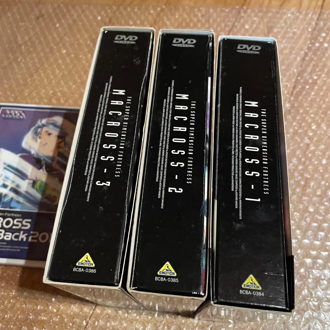 「超時空要塞マクロス　DVD 全3巻セット」　「Flash Back 2012」