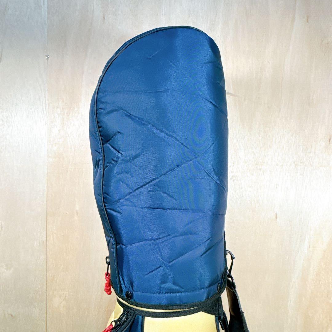 【希少】 PEARLYGATES キャディバッグ ネイビー レッド 8.5インチ