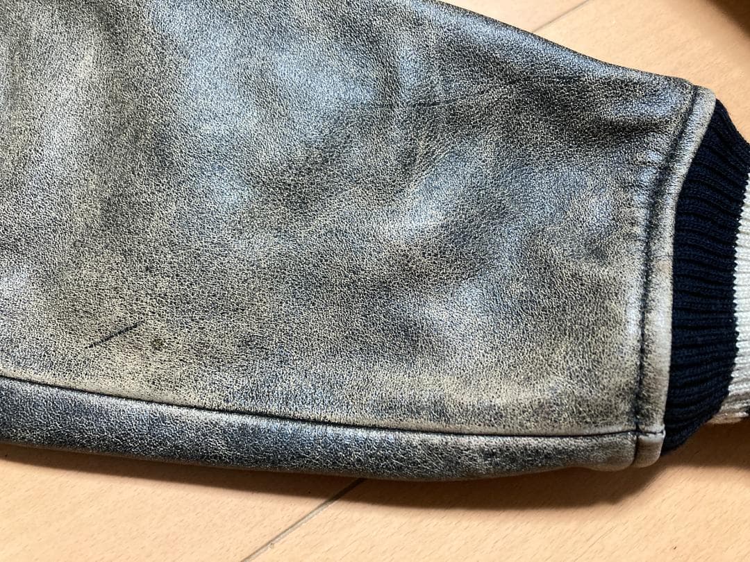 ま*み様 ハーレーダビッドソン ヴィンテージ レザージャケット Lサイズ スタジ