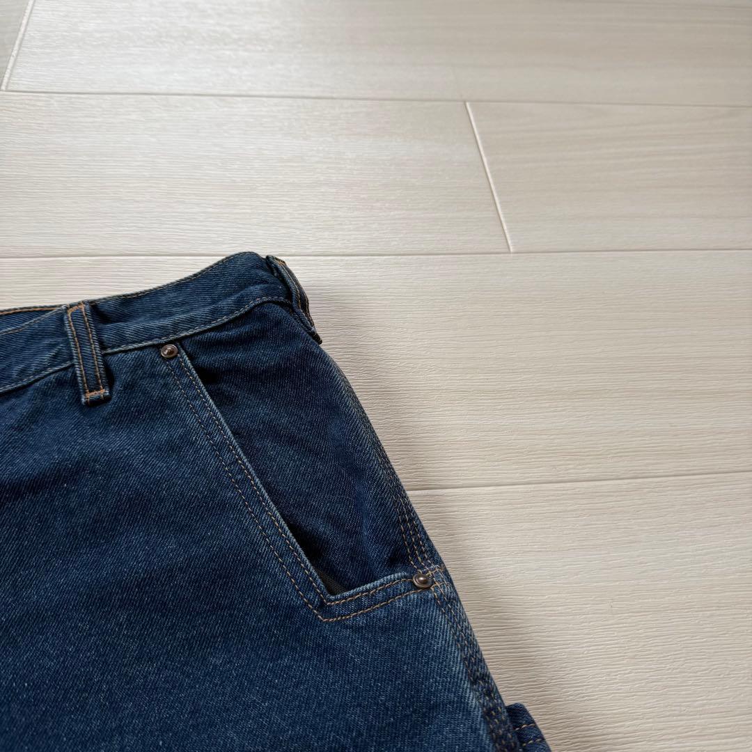 メルオジ/W42L30/ワークペインターパンツ/太め/生地厚め/727