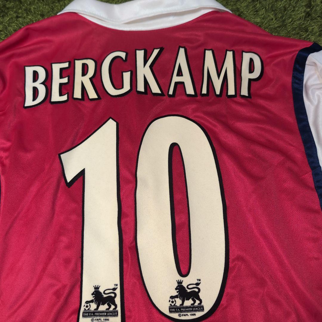 【タグ付】アーセナル Nike ベルカンプ　シャツ S　オーセンティック