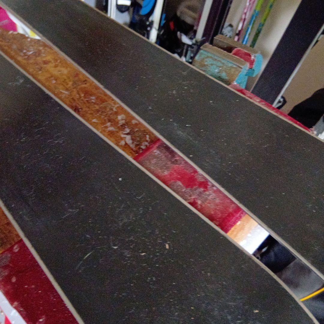 メンテナス済…すぐ使えます カザマ130cm靴23cmポール付