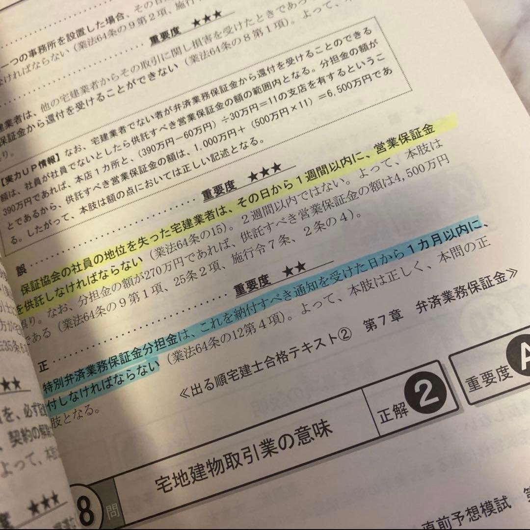 2025年版 出る順宅建士 合格テキスト&ウォーク問過去問題集　他　8冊セット