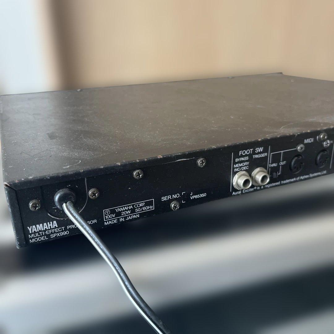 YAMAHA SPX990 マルチエフェクター リバーブ