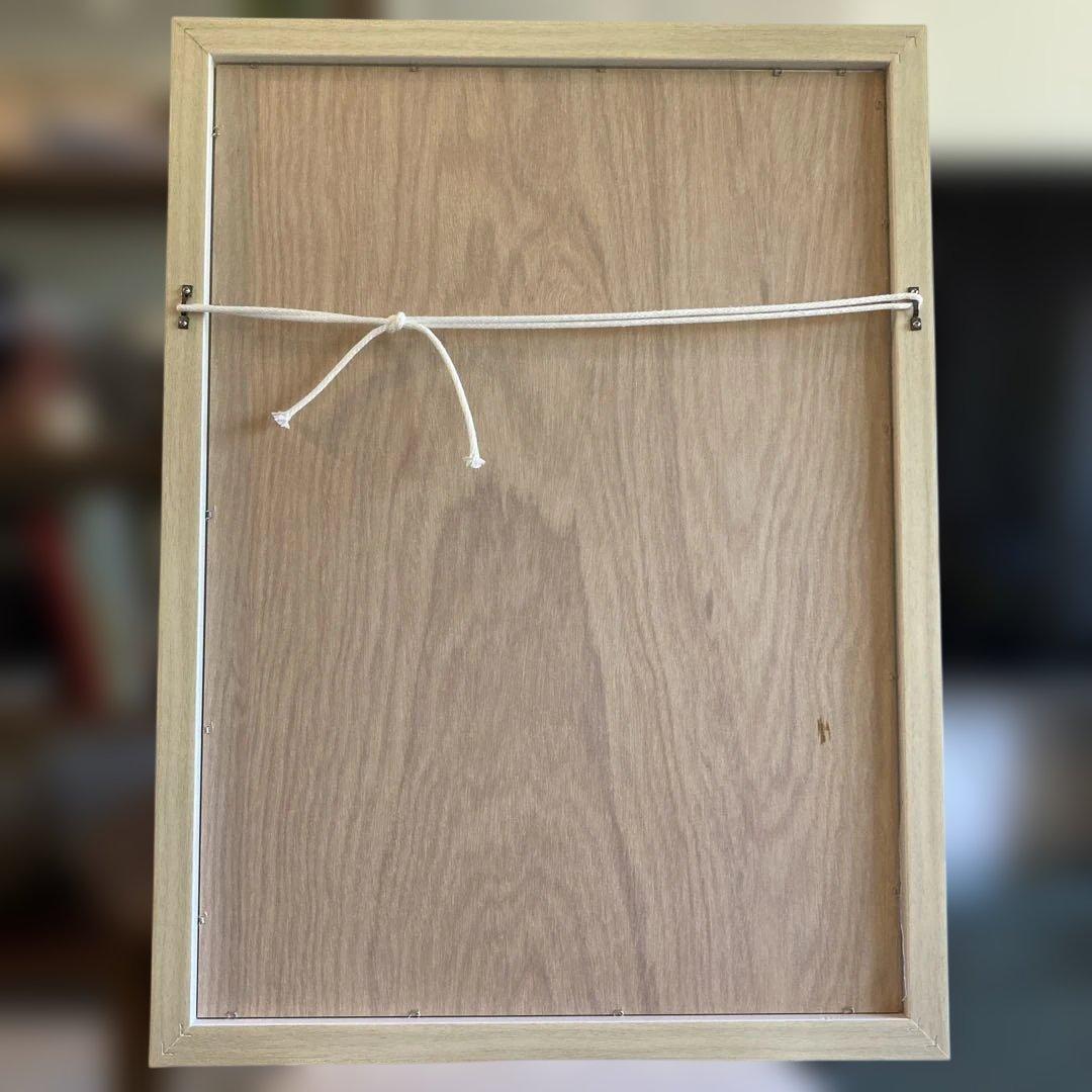 鶴田一郎　まなざし　美人画　モノクロ　 アートポスター