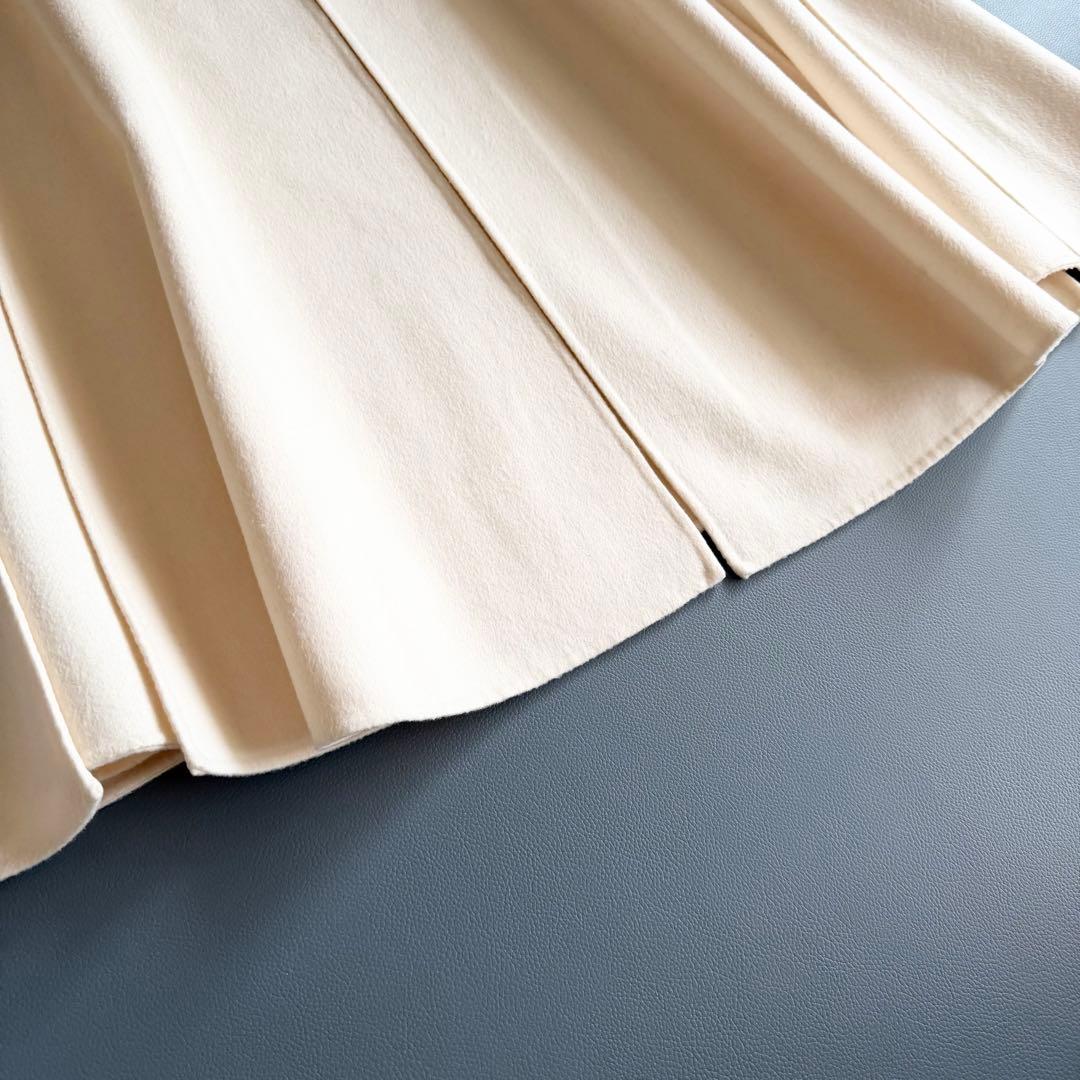 マディソンブルー MADISONBLUE ウール ケープコート ポンチョ　白