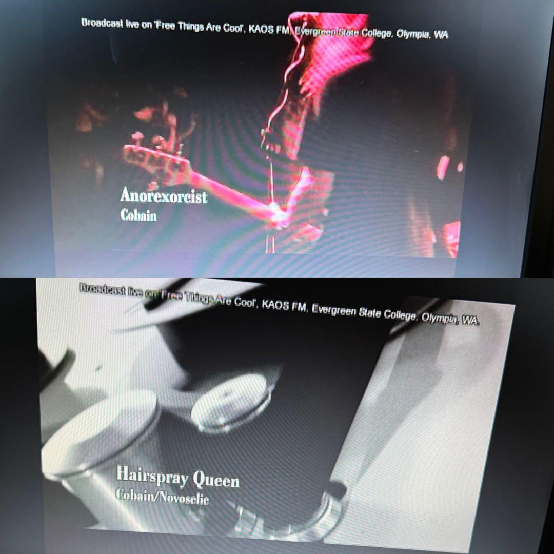 ニルヴァーナ　/ ライヴ・オン・エア　DVD 動作確認済