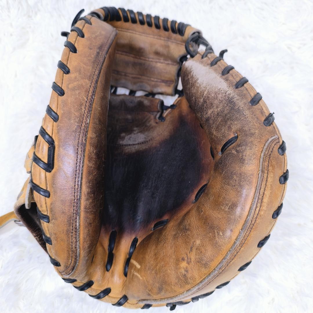 【希少】ミズノプロ　オーダー　キャッチャー　ミット　グローブ　捕手　硬式　右投げ