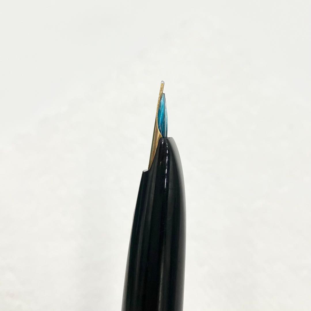 プラチナム　万年筆　アマゾネス　中古　18K　ブラウン