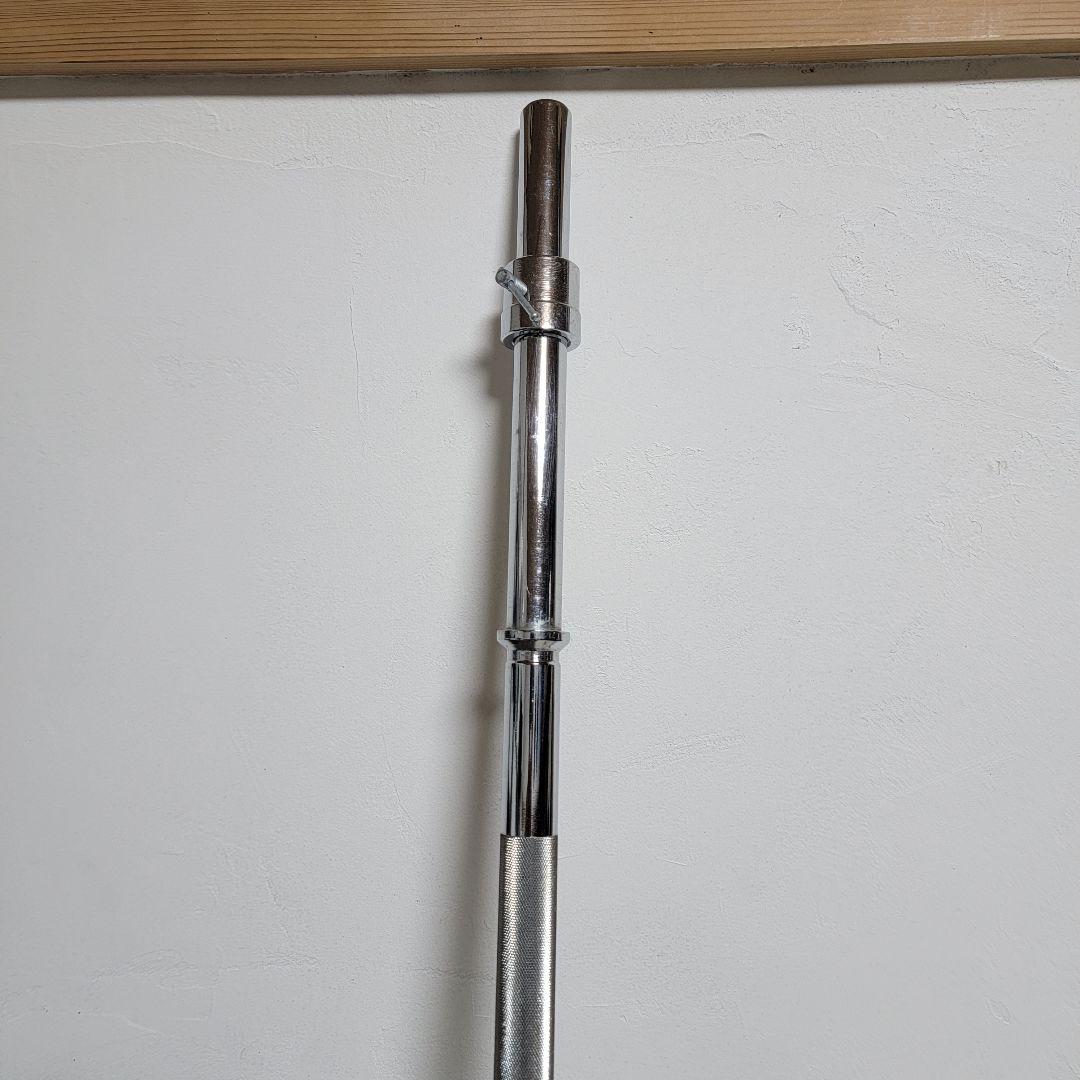 IROTEC レギュラーバーベルシャフト 180 ワイドグリップ カラー2個付き