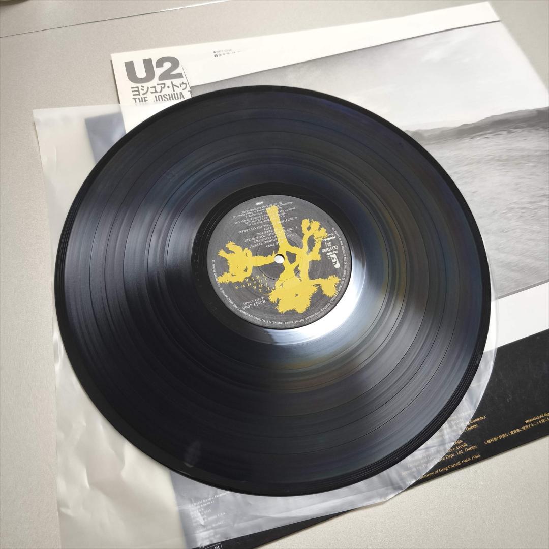 美盤 レア U2 The Joshua Tree LP ヨシュア・トゥリー
