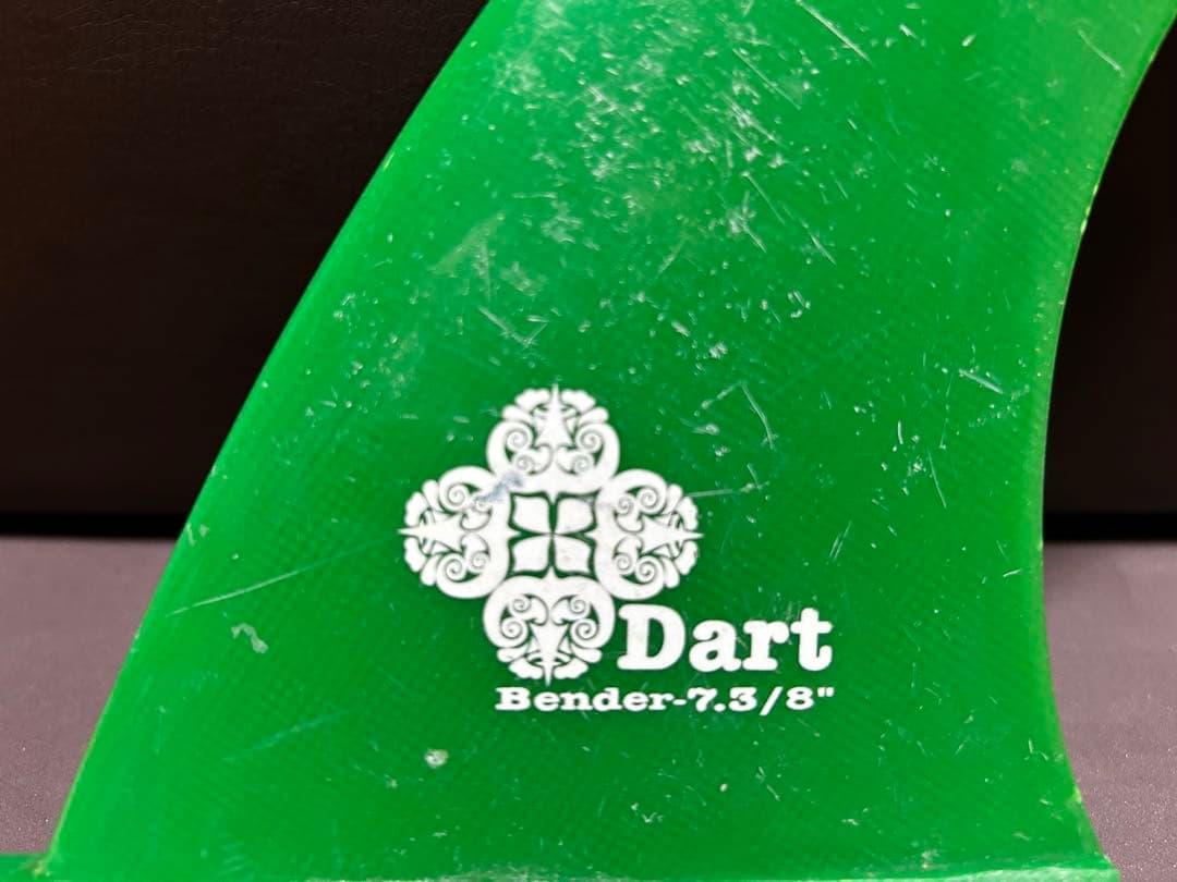 CRIME サーフボード ゴシックドルフィン　リペア履歴なし6’6fフィン付属