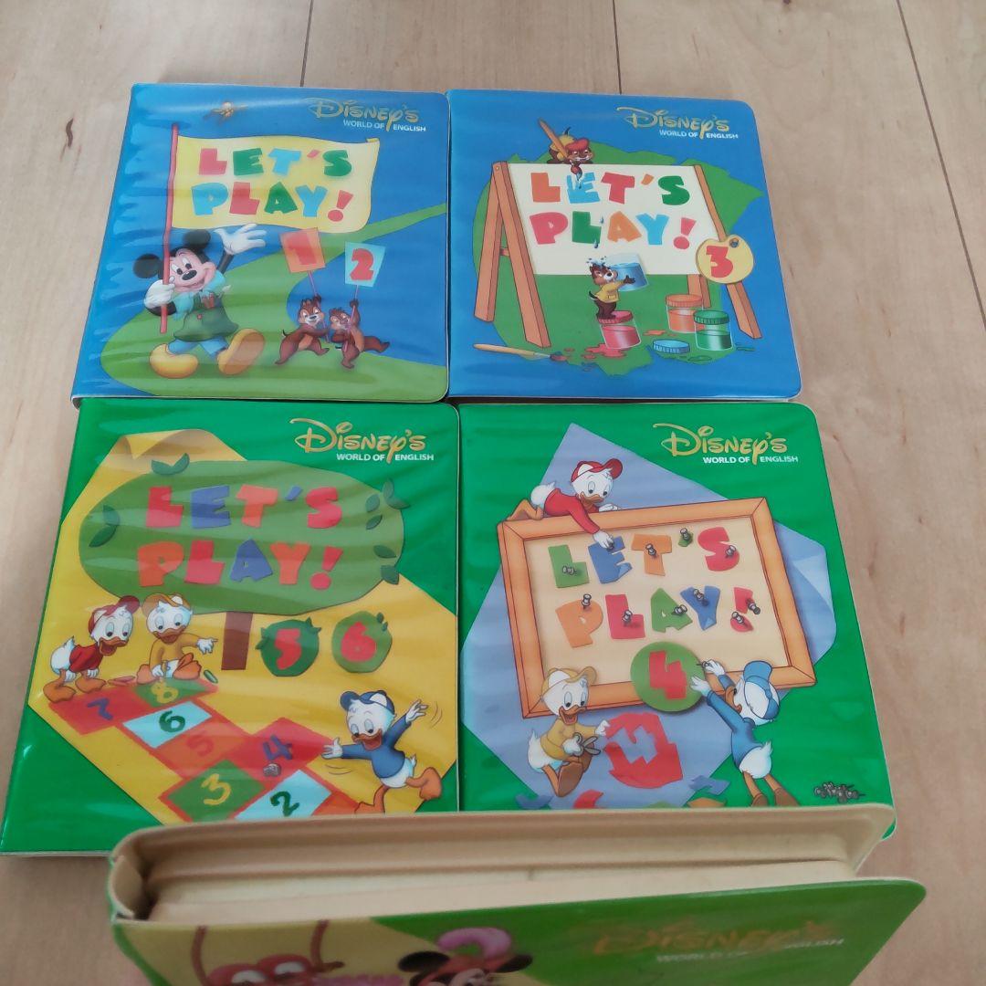 【中古】ディズニーDisney　英語システム　9種類+おまけ