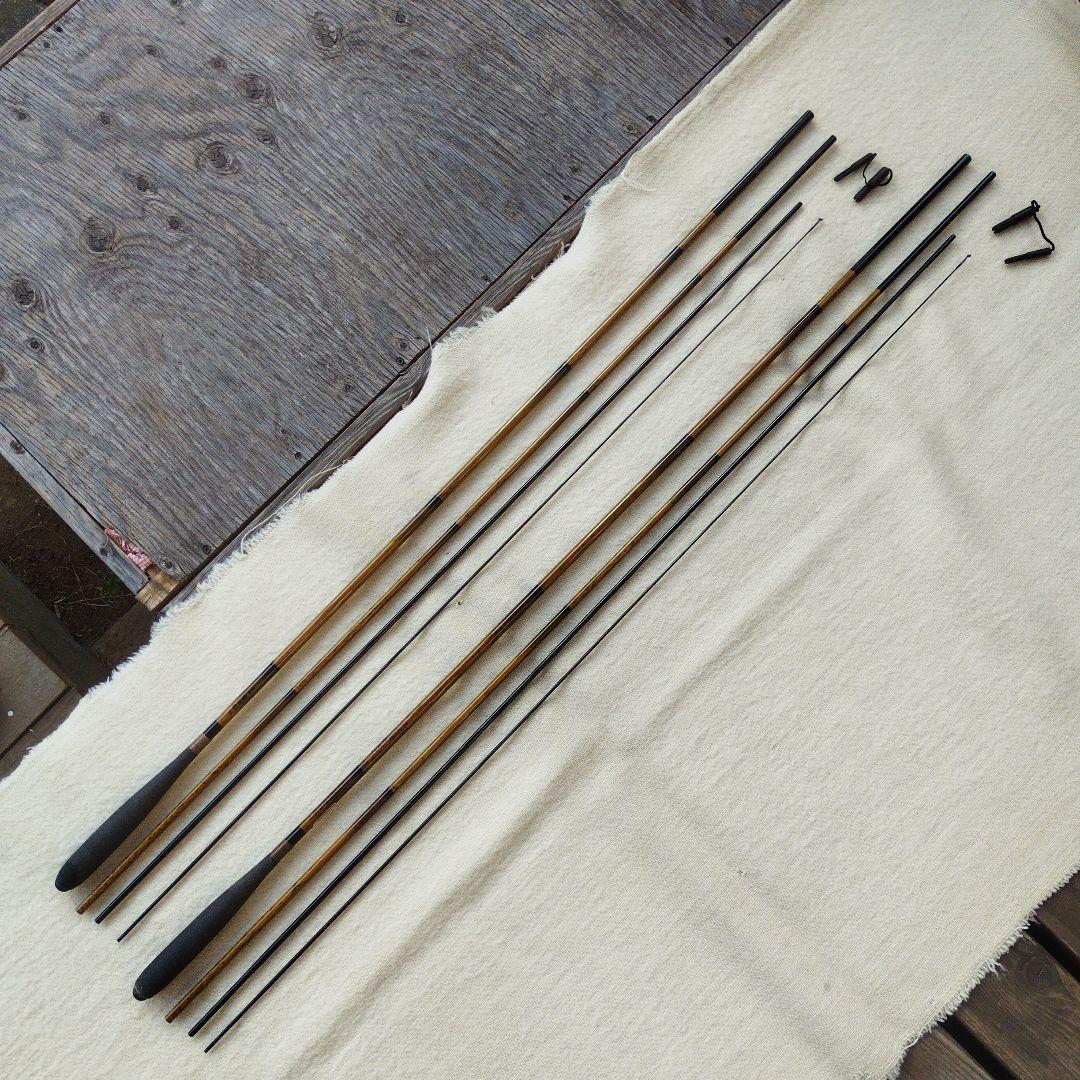 しな　ヘラブナ竿　無法松１１・１２尺セット