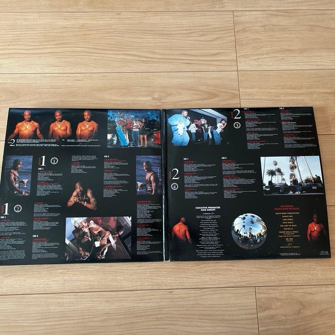 2Pac☆All Eyez On Me USオリジナル 4LP
