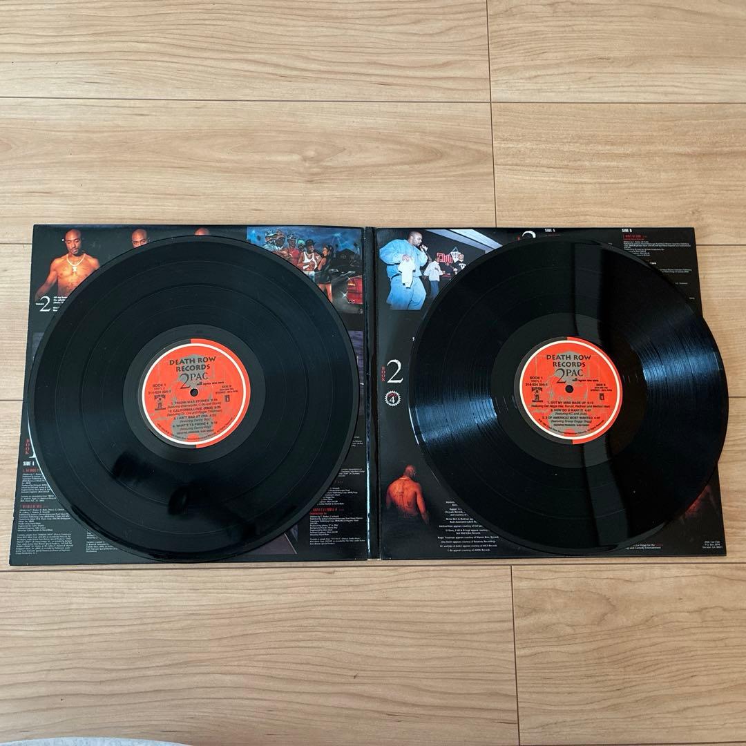2Pac☆All Eyez On Me USオリジナル 4LP