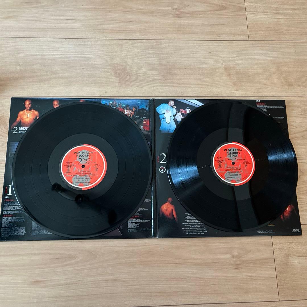 2Pac☆All Eyez On Me USオリジナル 4LP