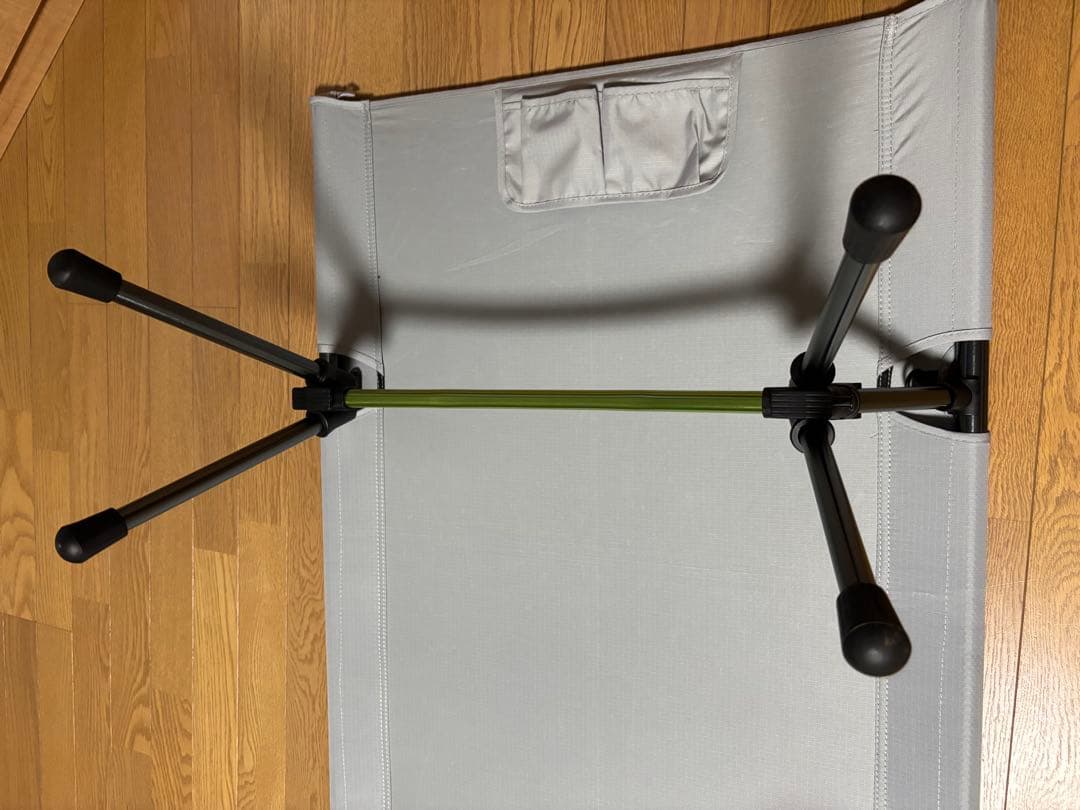 AETREX 折りたたみ式コット グレー/イエロー