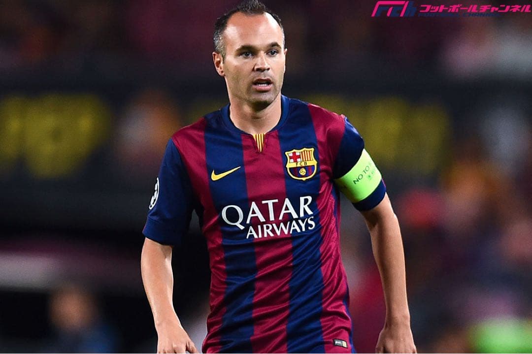 ナイキ　FCバルセロナ　イニエスタ　14/15ホームユニフォーム　8番　M