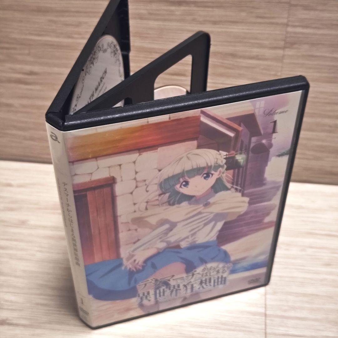 「デスマーチからはじまる異世界狂想曲」DVD 全6巻完結セット レンタル落ち