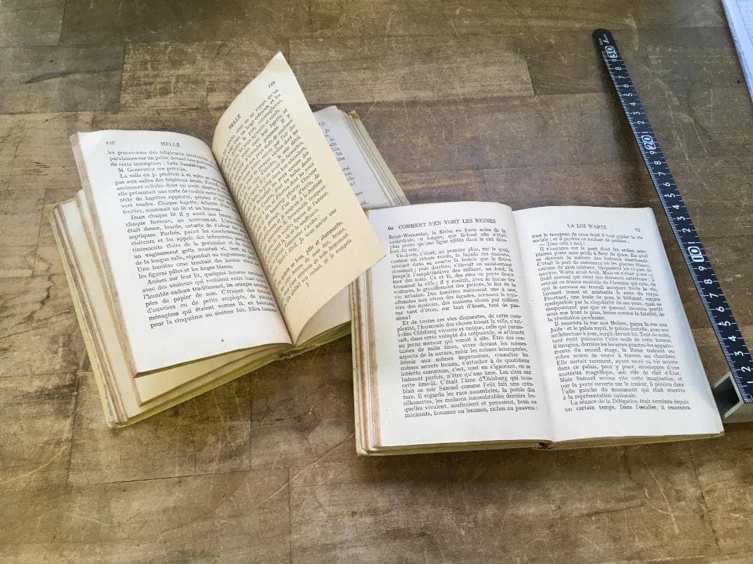 ビンテージ洋書　ネルソン社　フランス小説 1930年代　2冊セット