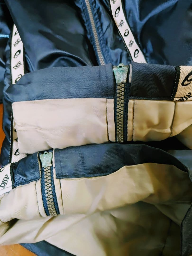 アシックス／仰星ラグビー／ウォーマー上下／東海大仰星ラグビー部／ヤッケ／希少／