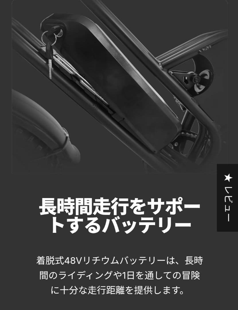 Retroease Vortex 電動アシスト自転車