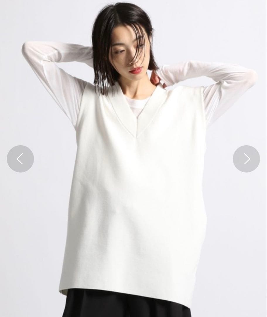 ミラノリブVネックベスト スタンバーグ