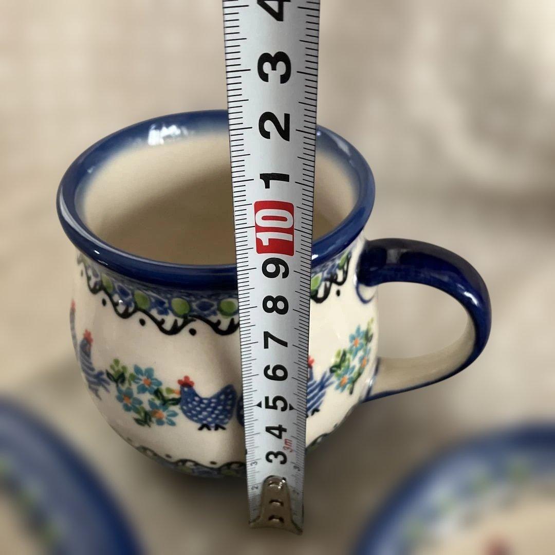 ポーリッシュポタリー　ポーランド食器　ガリア　マグ　パスタ皿