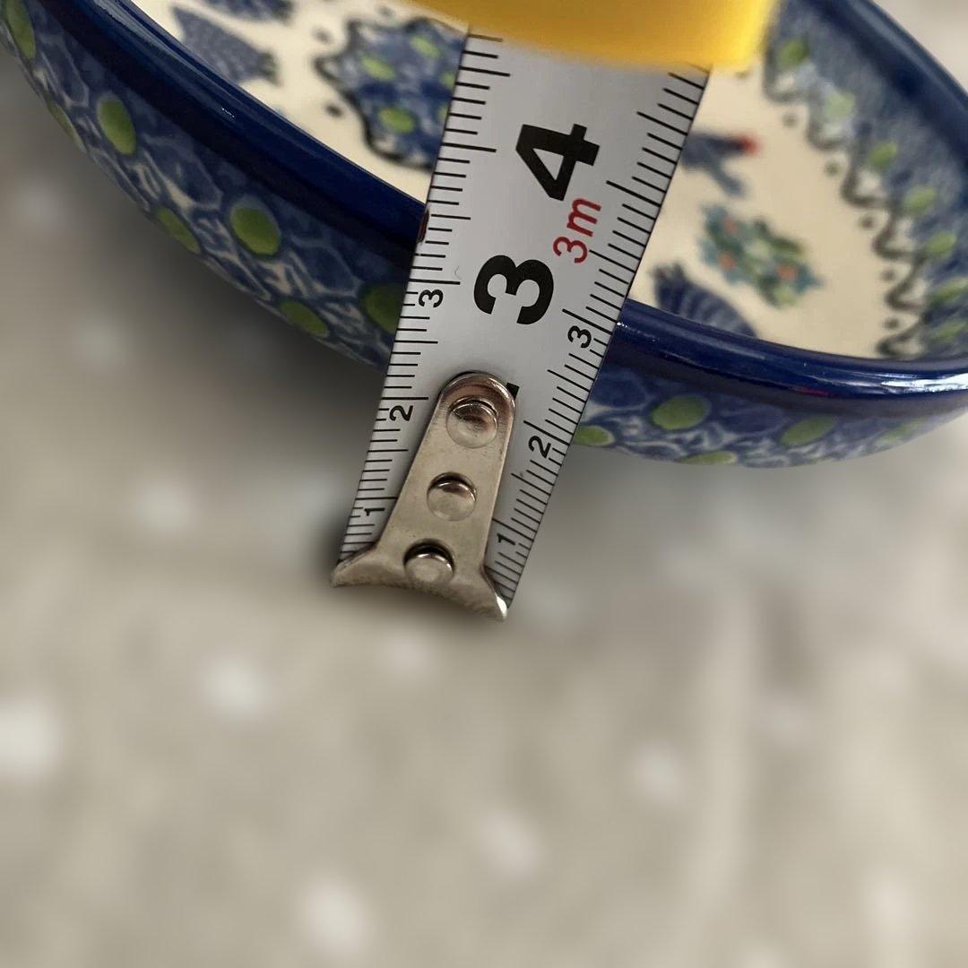 ポーリッシュポタリー　ポーランド食器　ガリア　マグ　パスタ皿