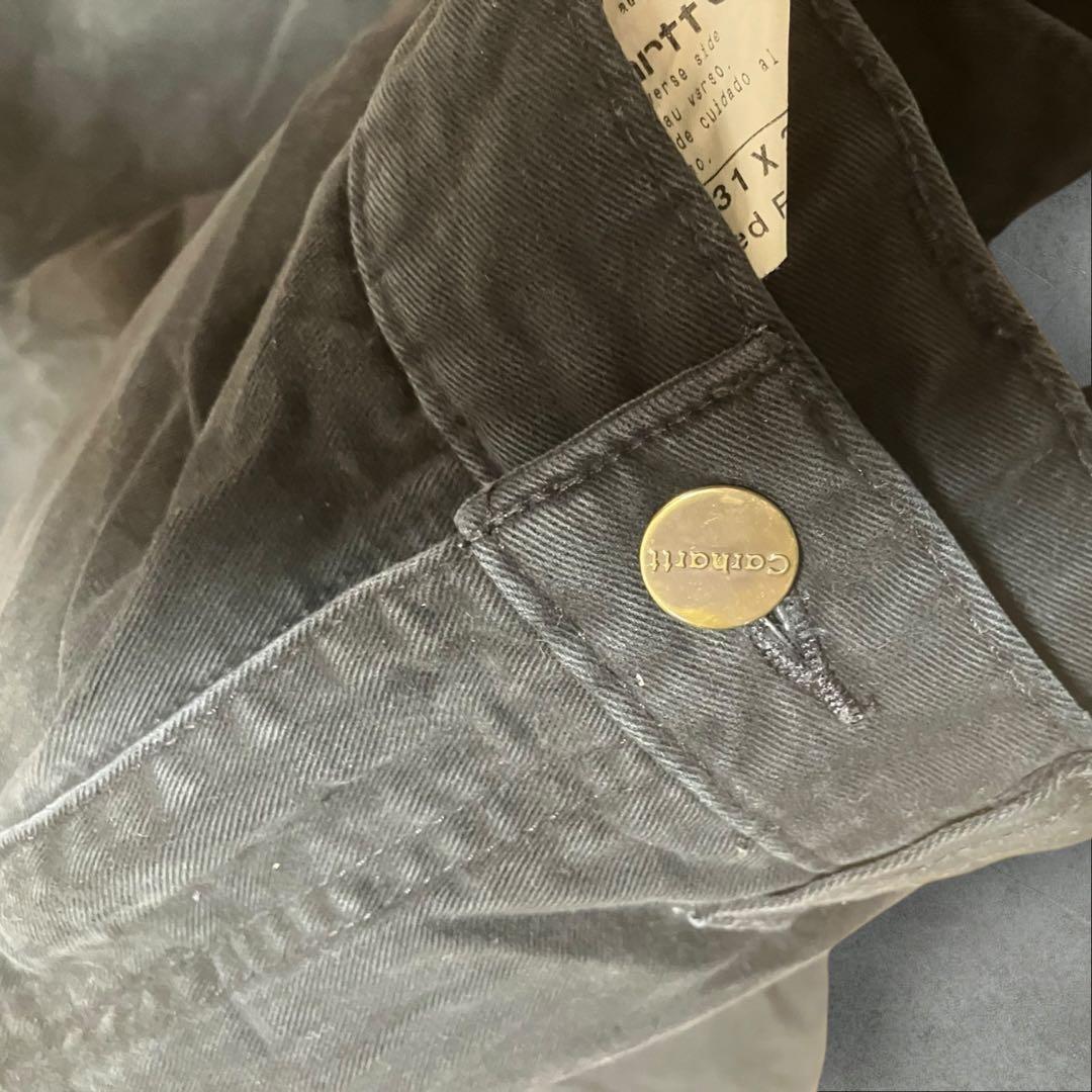 あ*様 carhartt ブラック　ツイル　ペインターパンツ　リラックスフィット