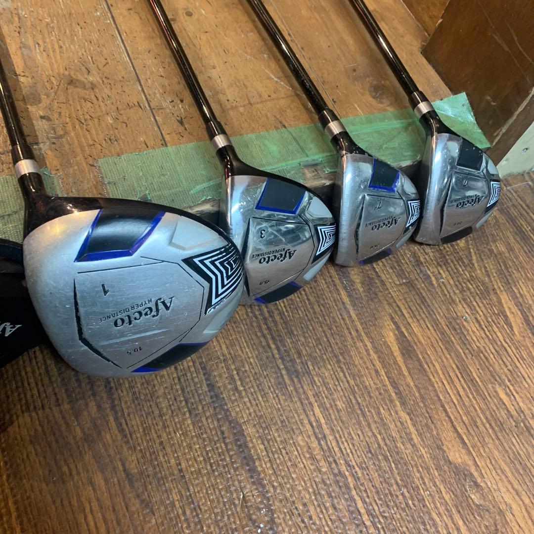 アフェクト　affecto メンズゴルフクラブセット　10本セット