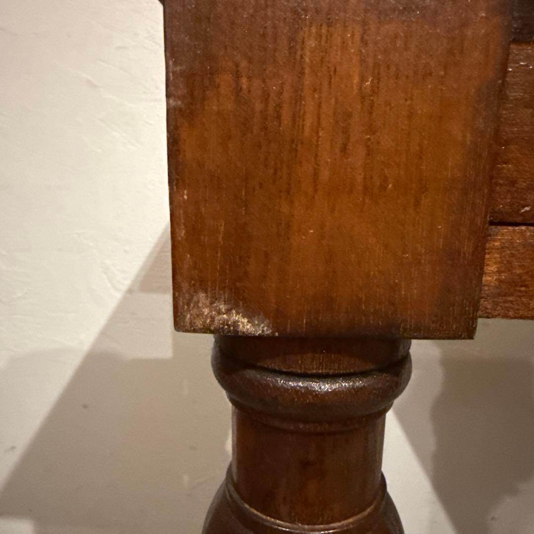 ヴィンテージ　木製サイドテーブル　デスク