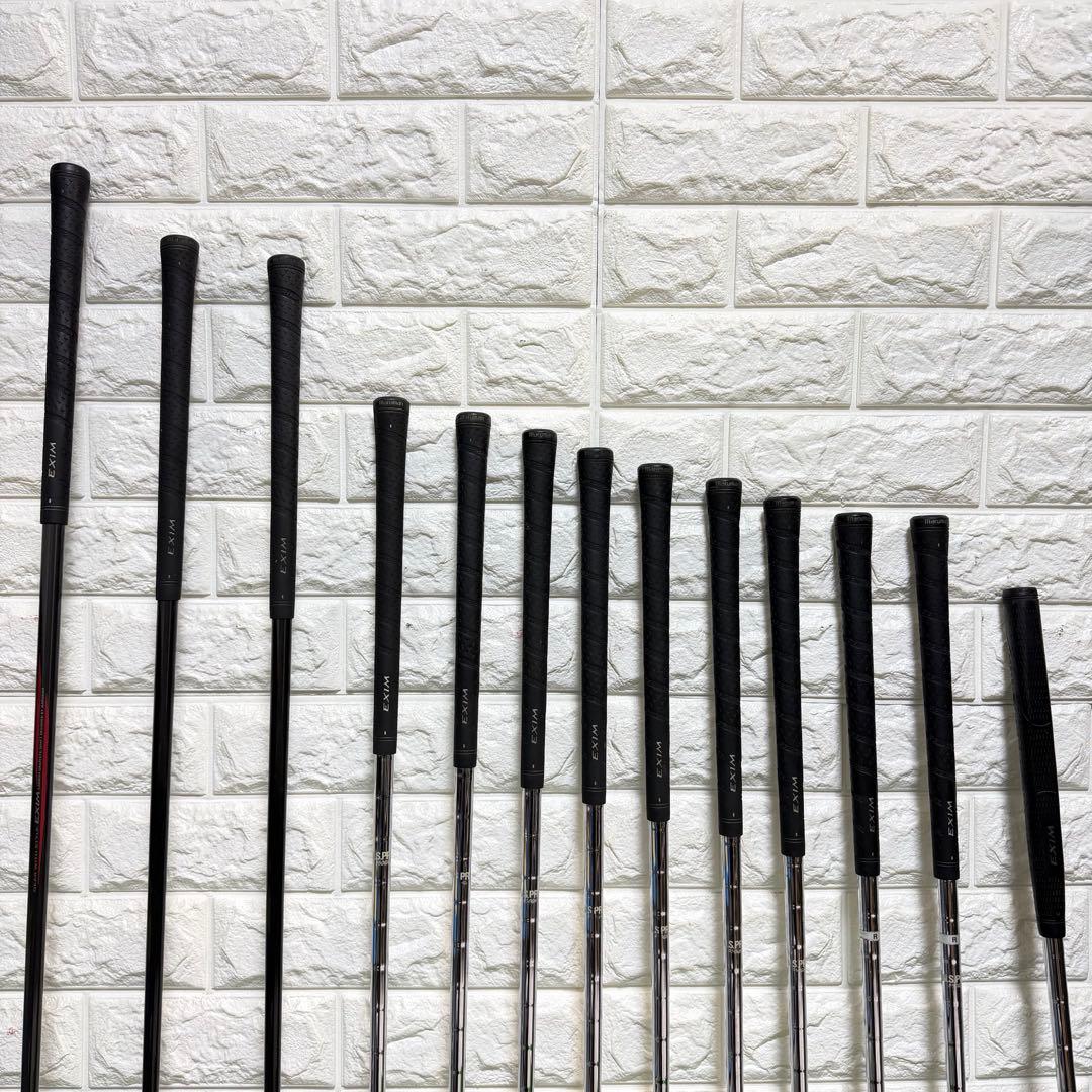 ゴルフセット　フルセット　maruman EXIM ラウンド仕様　すぐ使用　良好