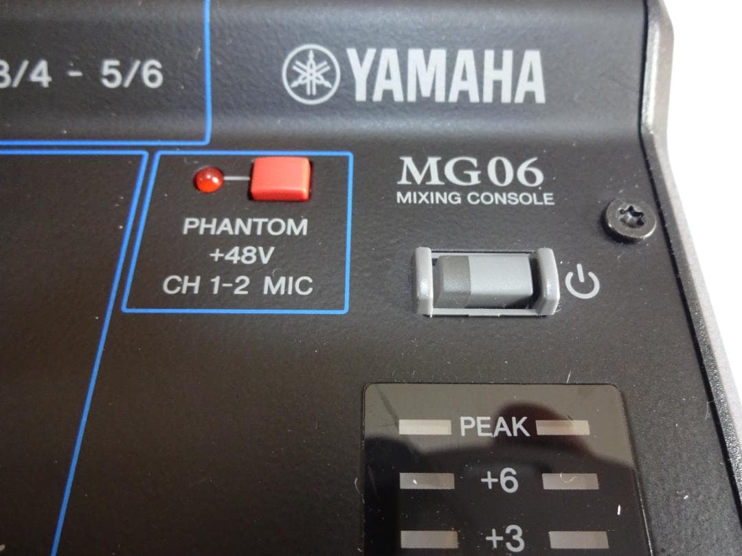 YAMAHA ヤマハ アナログミキサーMG06