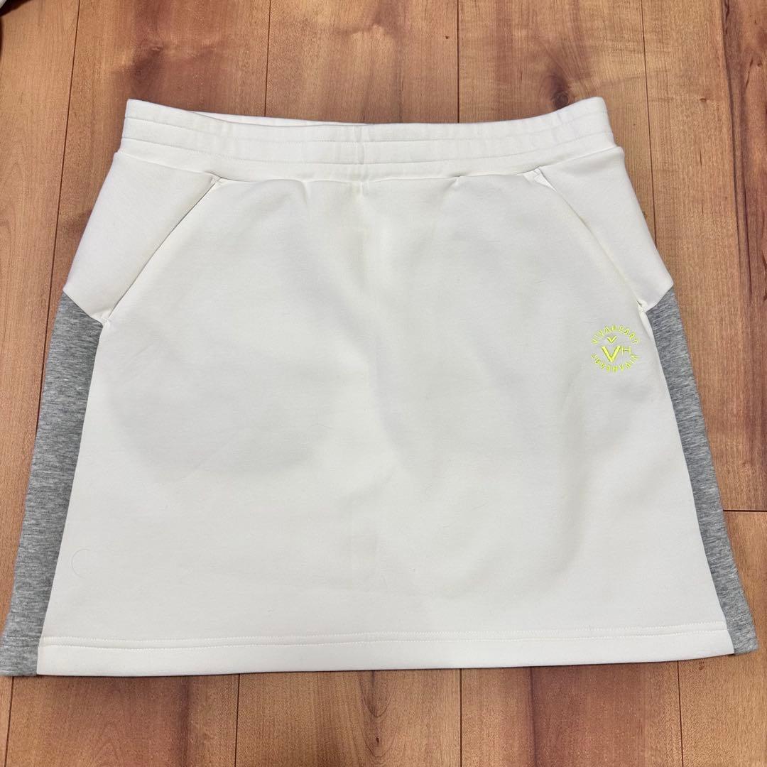 長袖ポロ　オーバーサイズ　クロップド丈　スカート　セットアップ　春秋　ドルマン