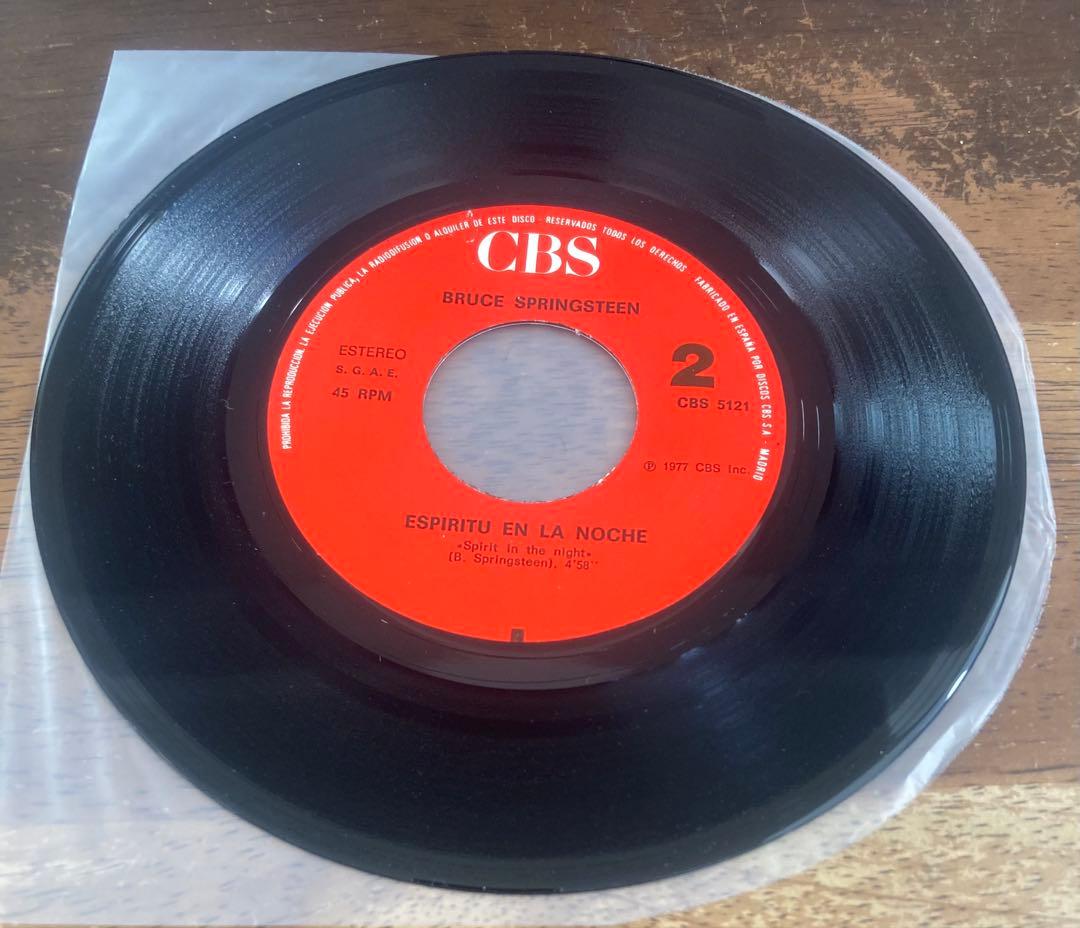 ◾️️極美盤◾️最高音質レア7インチシングル■ BRUCE SPRINGSTEEN /