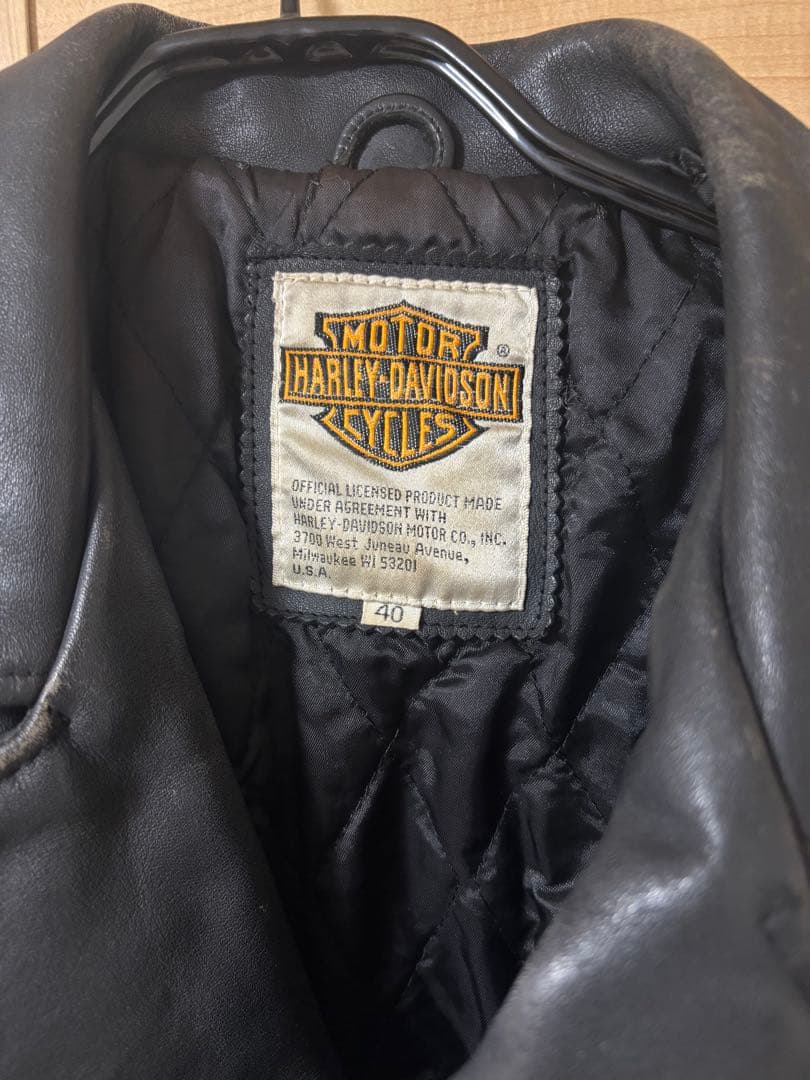 80s Harley-Davidson ライダースジャケット サイズ40