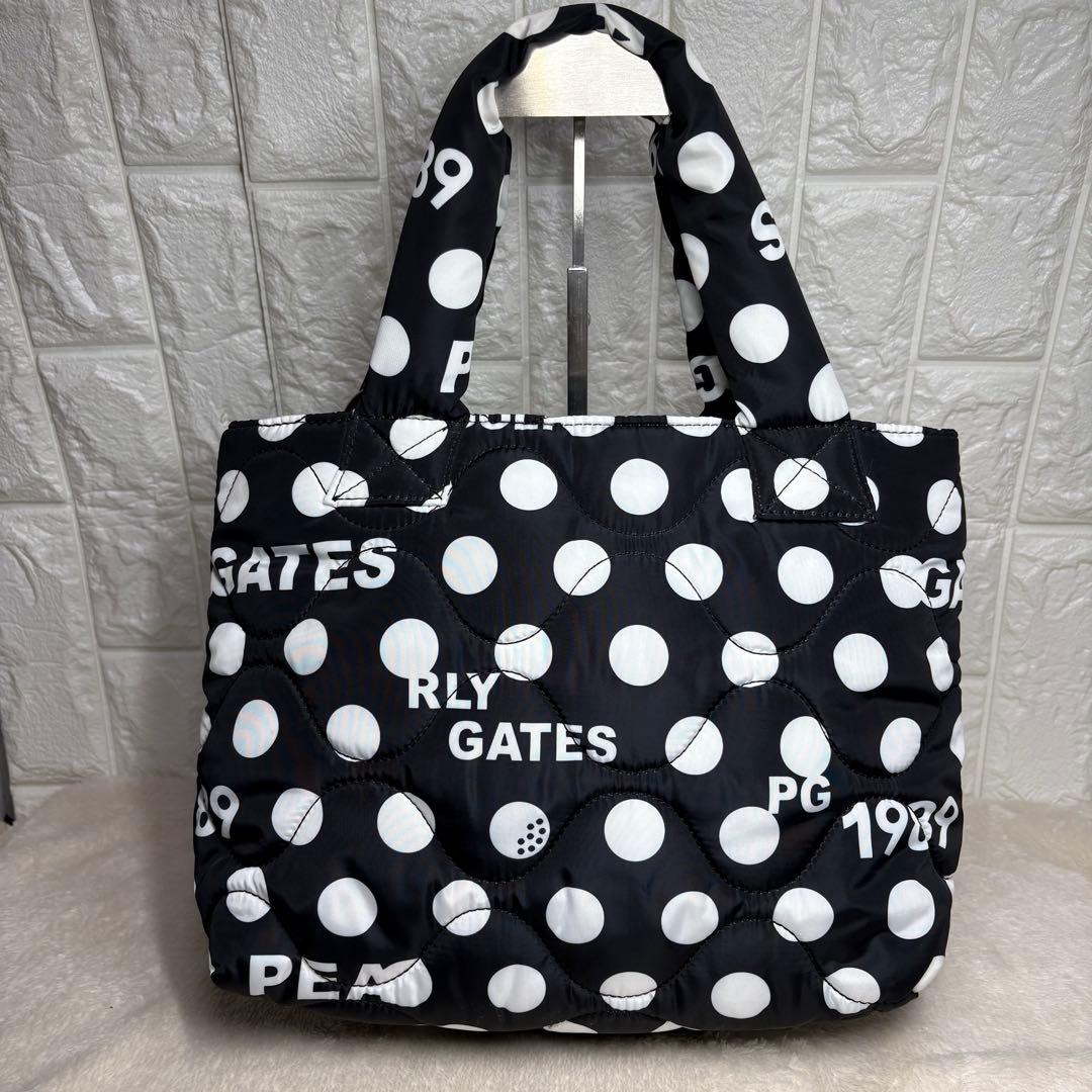 【極美品】 PEARLY GATES ドット柄 カートバッグ ラウンドバッグ
