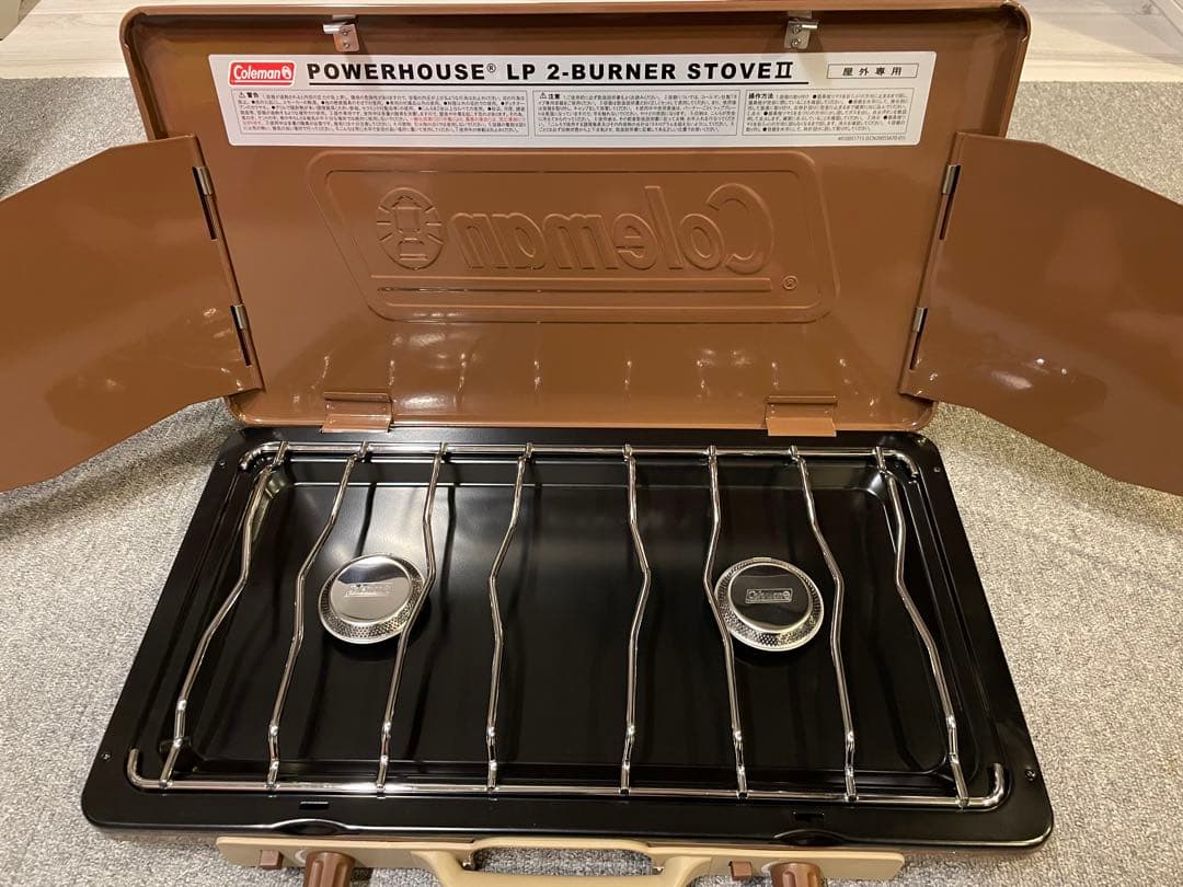 コールマン　2バーナー　バターナッツ　coleman