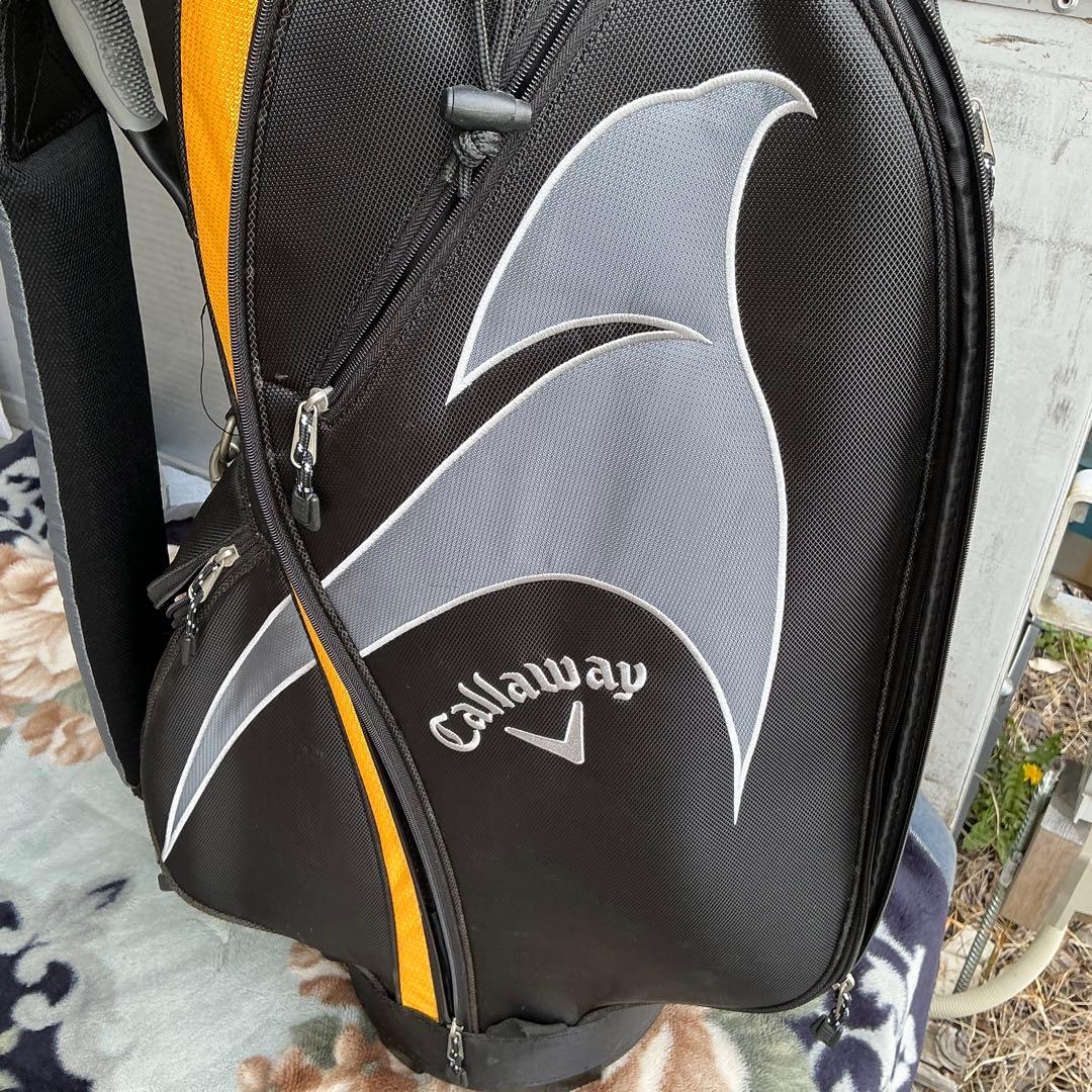 Callaway ゴルフバッグ ブラック/オレンジ