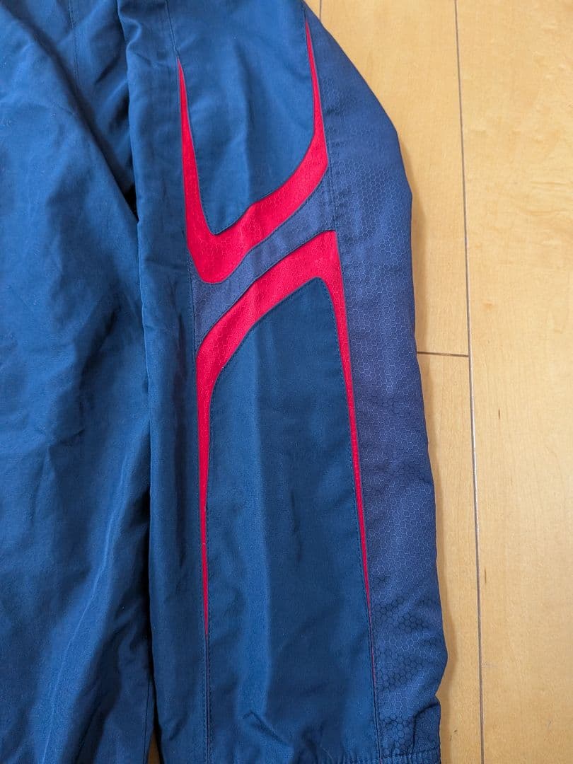 UMBROイングランド代表ナイロンジャケットY2Kネイビー