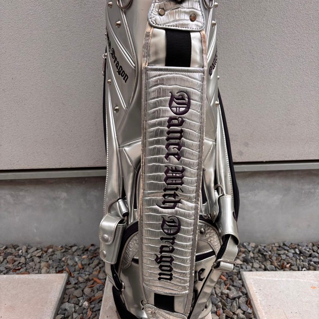 希少　限定100本　ダンスウィズドラゴン　キャディバック　シルバー　ゴルフ