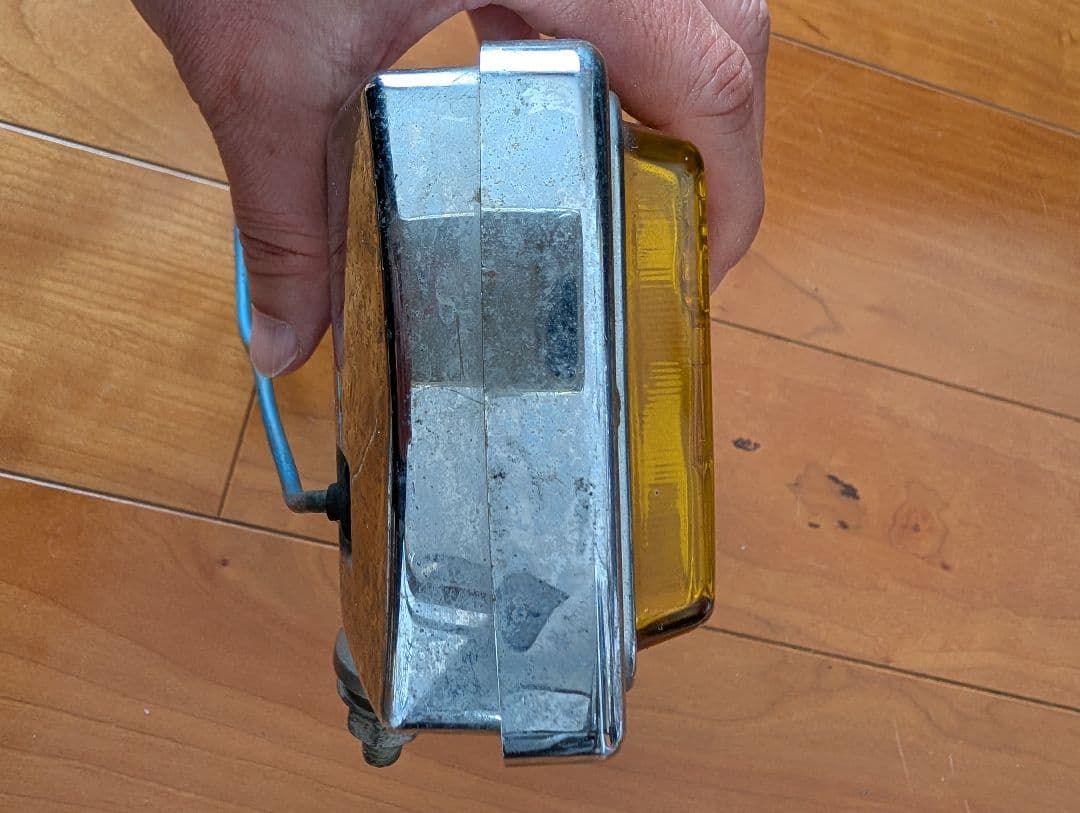 【昭和レトロ】マーシャル　850GT イエローフォグ　MARCHAL