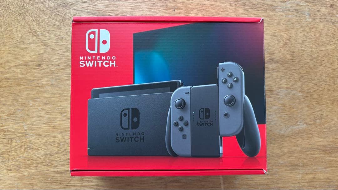 【極美品】Nintendo Switch スイッチ グレー 本体 付属品完備